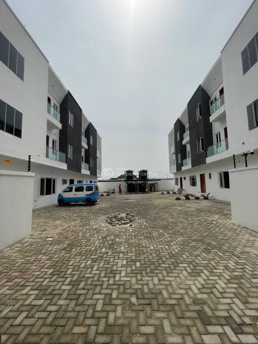 Neatly Built 4 Bedroom Terrace Duplex with Bq, Off Kusenla Road, Ikate Elegushi, Lekki, Lagos, Terraced Duplex for Sale