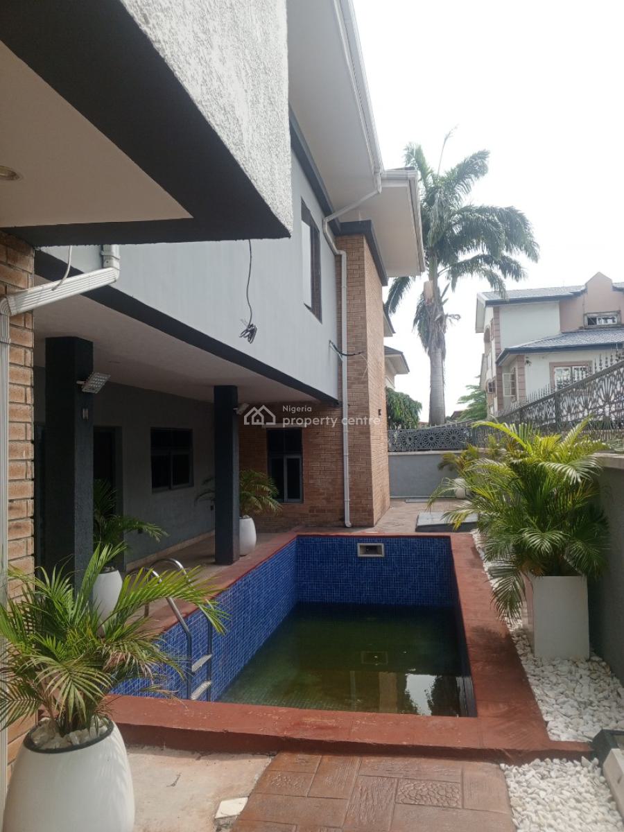 Luxury 5 Bedroom Fully Detached House with Bq, Lekki Phase 1, Lekki, Lagos, Detached Duplex for Rent