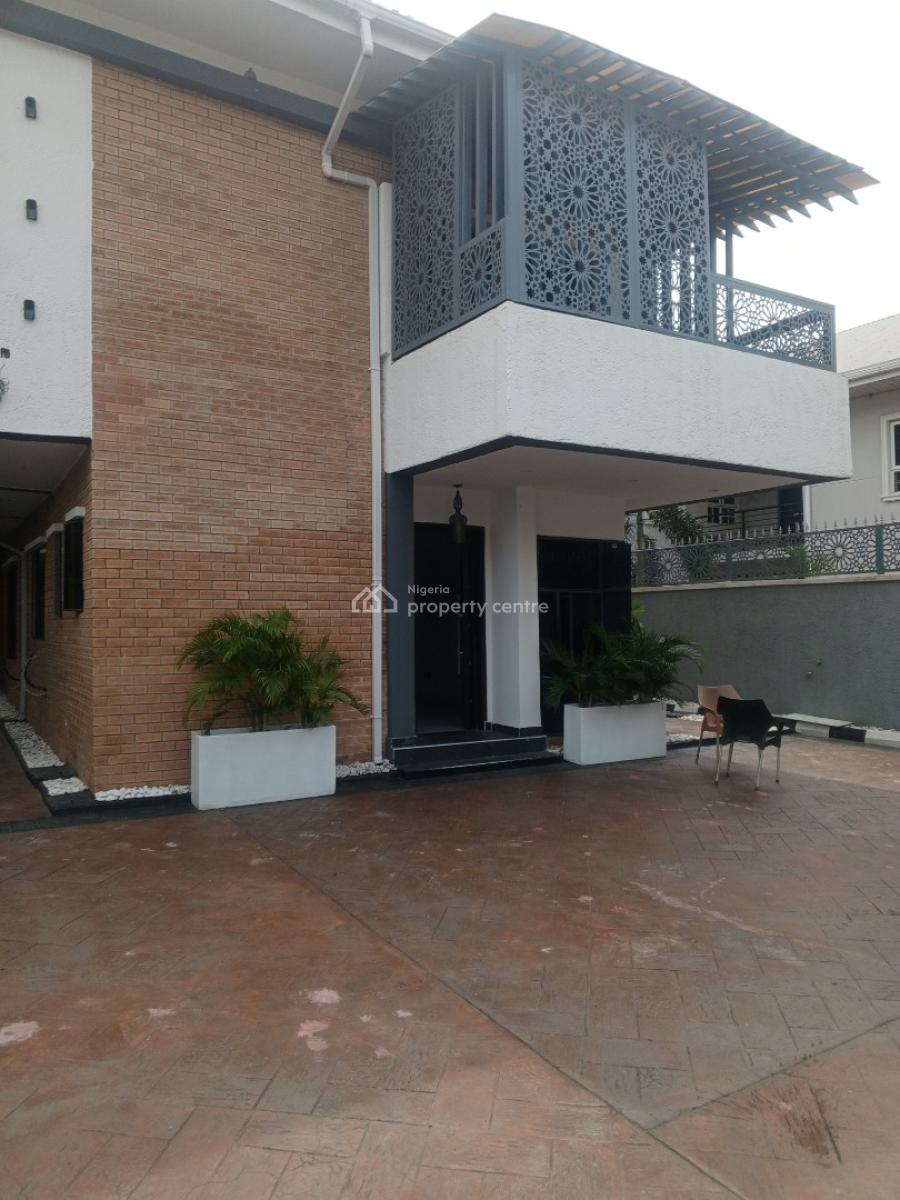 Luxury 5 Bedroom Fully Detached House with Bq, Lekki Phase 1, Lekki, Lagos, Detached Duplex for Rent