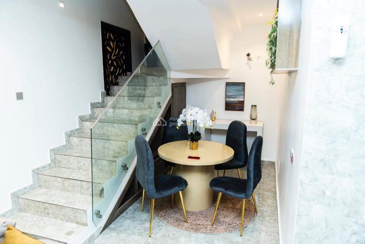 4 Bedrooms Terraced Duplex with Pool, Snooker, Ps5 and Bathtub, Mijl Residence & Villa, Ikate Elegushi, Lekki, Lagos, Terraced Duplex Short Let