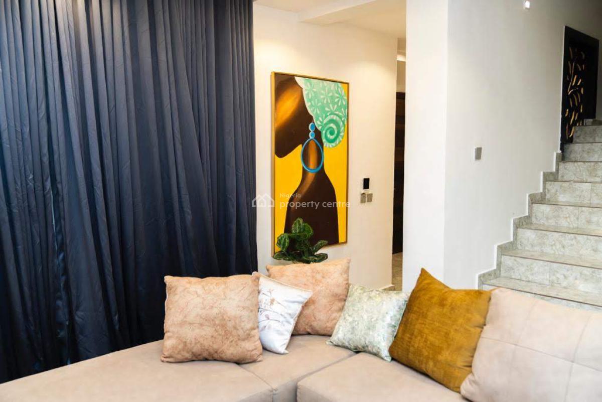 4 Bedrooms Terraced Duplex with Pool, Snooker, Ps5 and Bathtub, Mijl Residence & Villa, Ikate Elegushi, Lekki, Lagos, Terraced Duplex Short Let