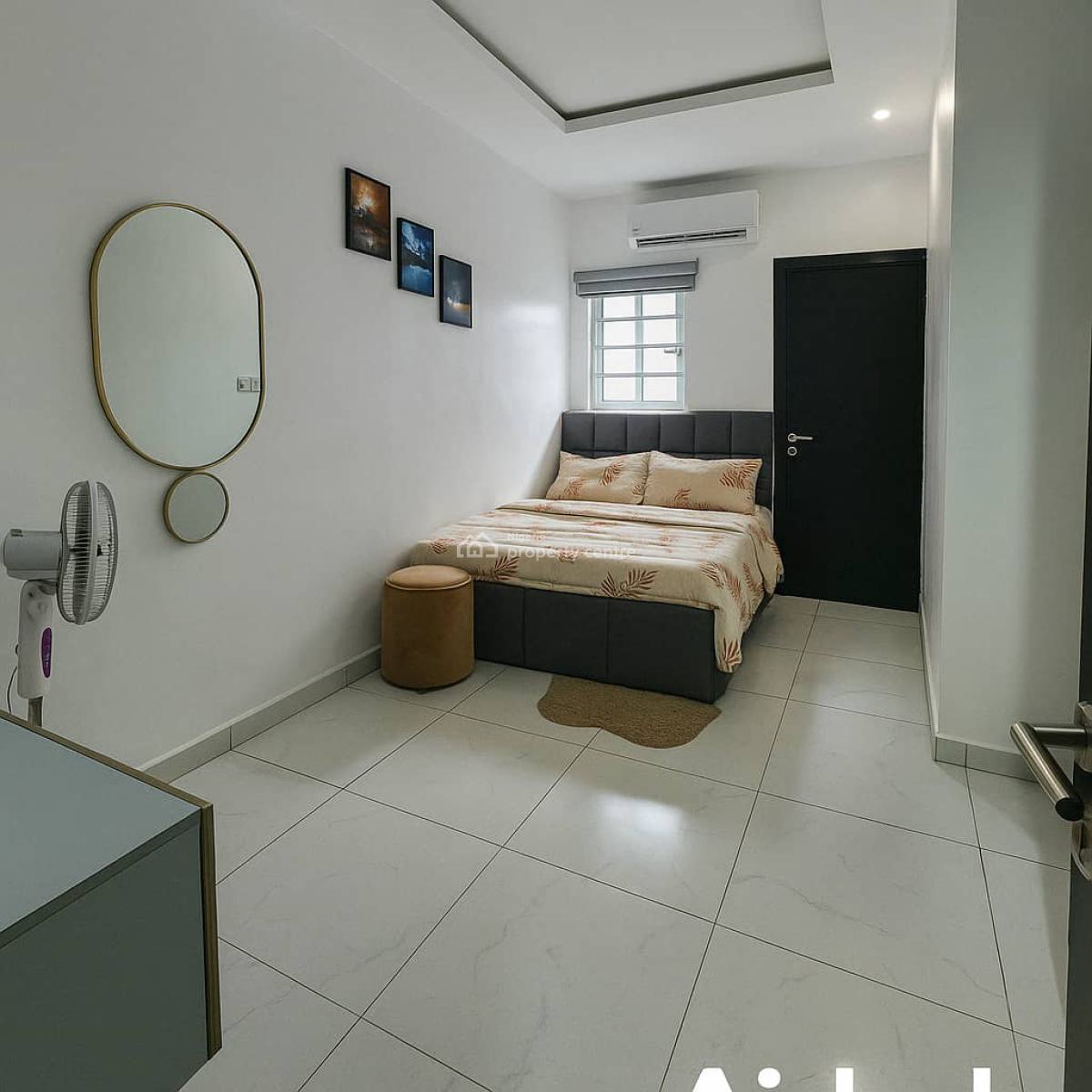 Partly Furnished Spacious Semi Masters Bedroom, Orchid, Lekki, Lagos, Flat / Apartment for Rent