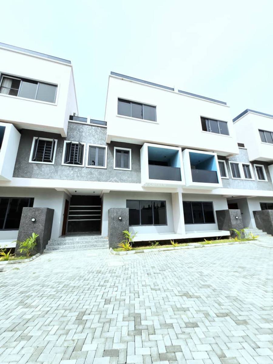Luxury Waterfront 4 Bedroom Terrace Duplex, Lekki Phase 1, Lekki, Lagos, Terraced Duplex for Rent