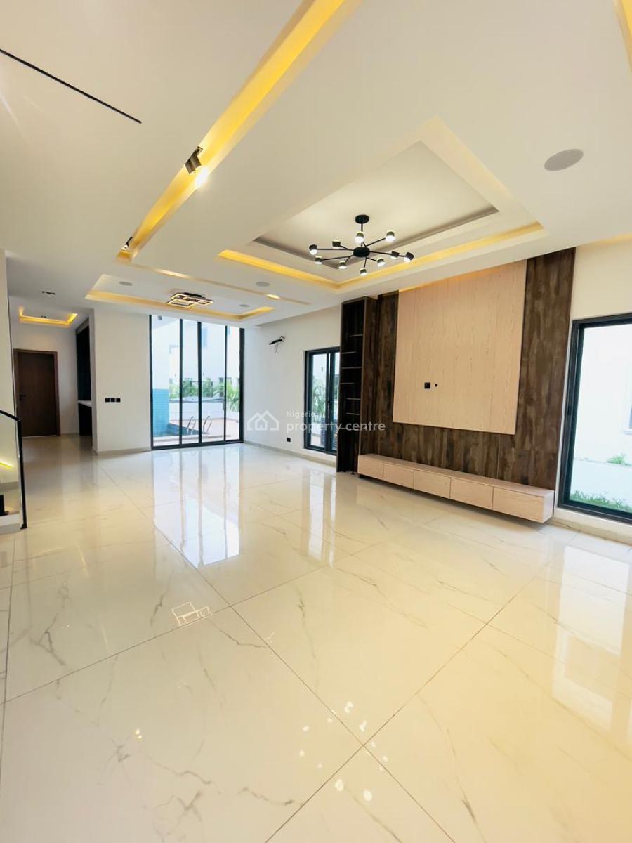 Exquisitely Built 5 Bedroom Luxury Detached Smart Home with Rooftop, Bq, Ologolo, Lekki, Lagos, Detached Duplex for Sale