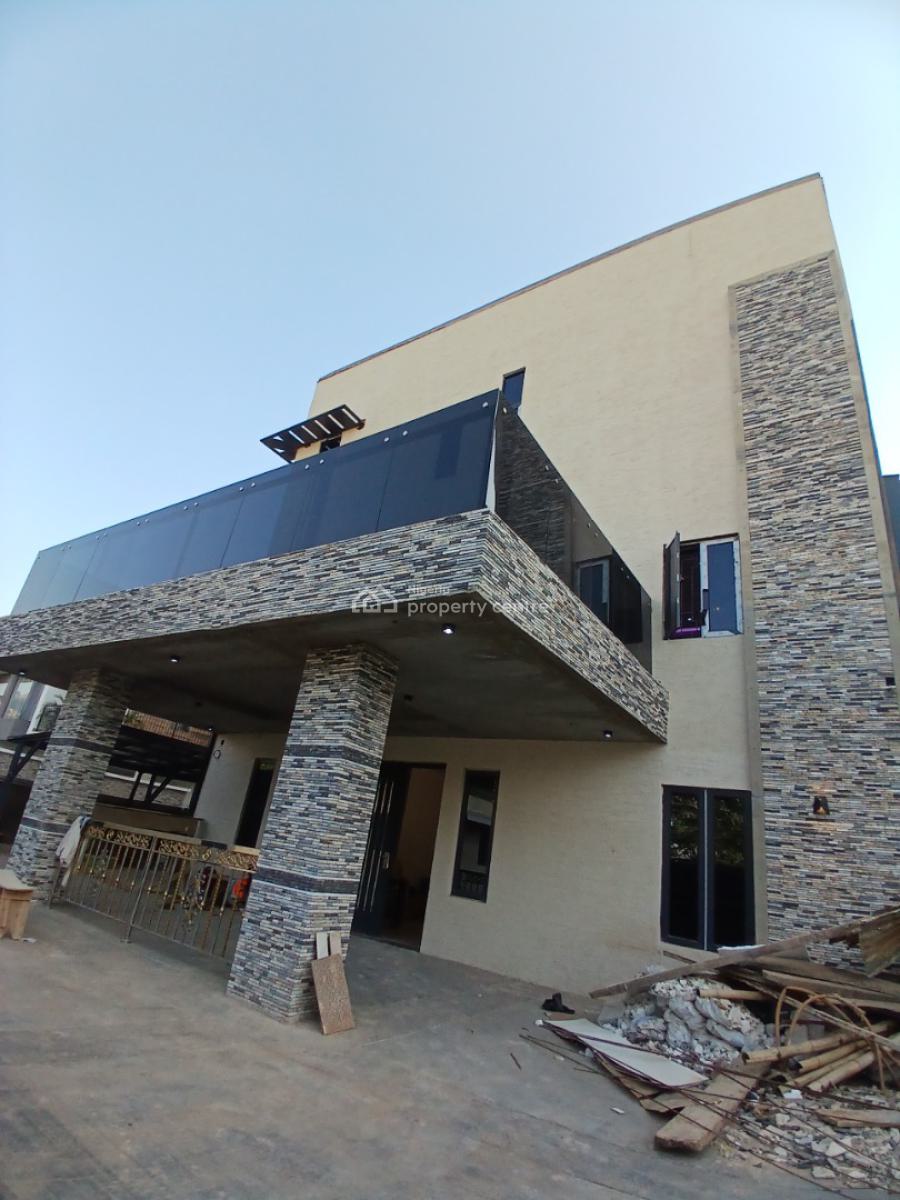 Brand New 5 Bedroom Detached Duplex with 2room Bq, Diplomatic Zone, Guzape District, Abuja, Detached Duplex for Rent