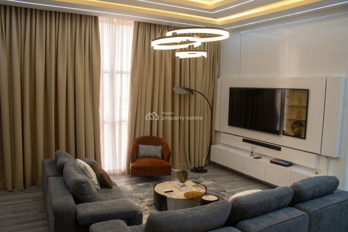 Luxury 3 Bedrooms Flat with Pool,lift, Shonibare Estate, Maryland, Lagos, Flat / Apartment Short Let