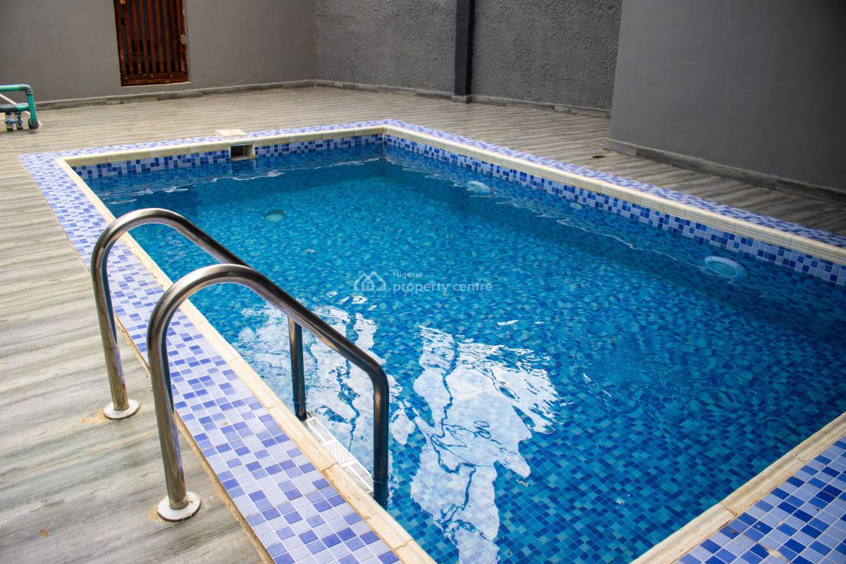 Luxury 3 Bedrooms Flat with Pool,lift, Shonibare Estate, Maryland, Lagos, Flat / Apartment Short Let