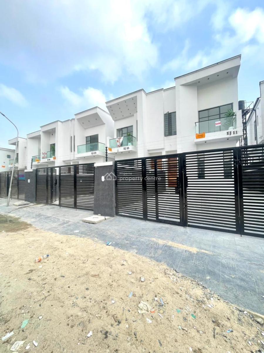 Well Built 4 Bedroom Semi Detached Home, Ikota, Lekki, Lagos, Semi-detached Duplex for Sale