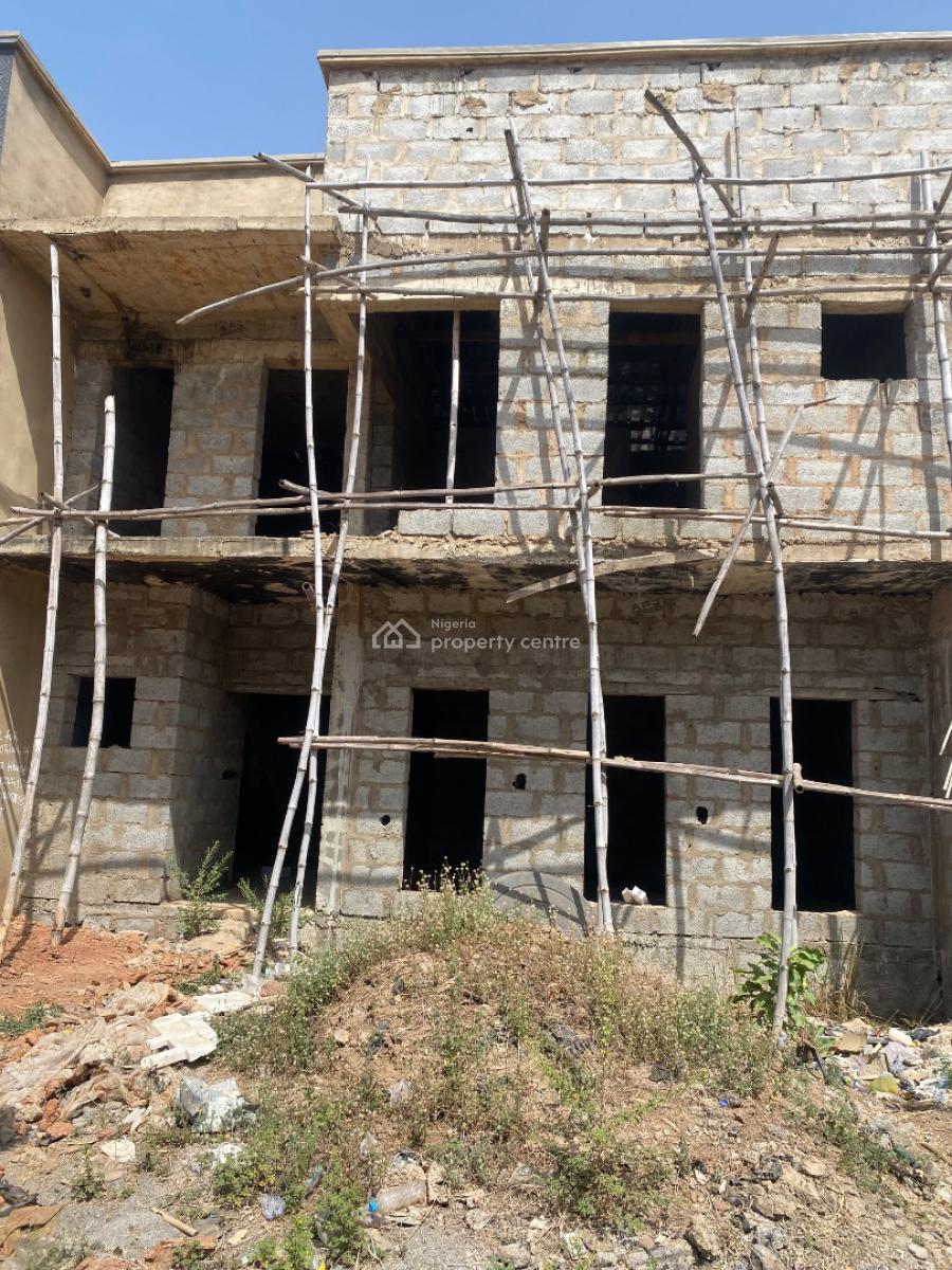 Solid Carcass 3 Bedroom Terrace Duplex, Kabusa Garden Estate By Sunnyvale, Kabusa, Abuja, Terraced Duplex for Sale