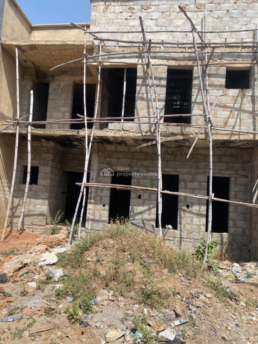 Solid Carcass 3 Bedroom Terrace Duplex, Kabusa Garden Estate By Sunnyvale, Kabusa, Abuja, Terraced Duplex for Sale