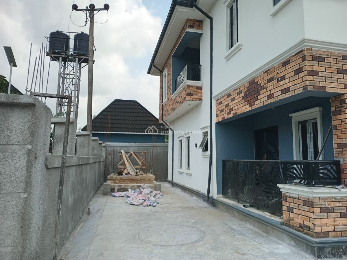 Brand New 2 Units of 4 Bedroom Duplex in a Serene and Secured Estate, Shell Cooperative Eneka Link Road, Port Harcourt, Rivers, Semi-detached Duplex for Rent