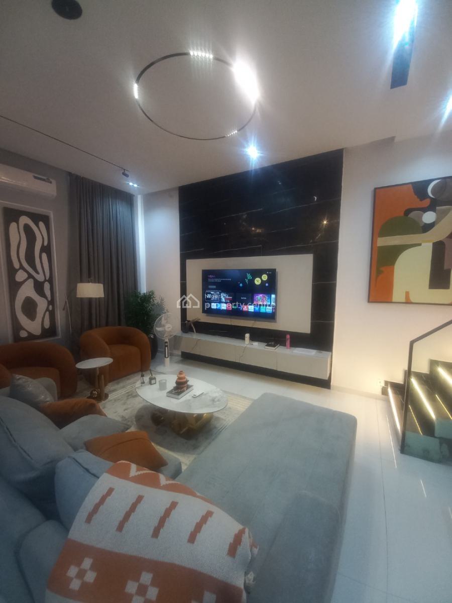 Exquisite 4 Bedroom Semi Detached, Ikota Gra, Lekki, Lagos, Semi-detached Duplex Short Let