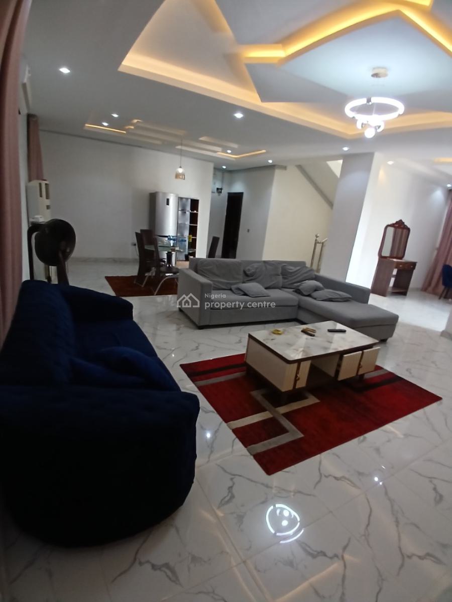 Fully Furnished 5 Bedroom Detached Duplex with 1room Bq, Diplomatic Zone, Guzape District, Abuja, Detached Duplex for Rent