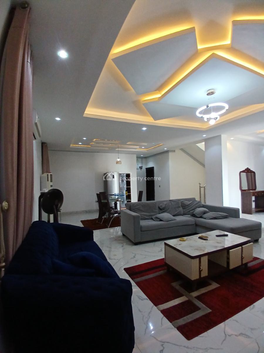 Fully Furnished 5 Bedroom Detached Duplex with 1room Bq, Diplomatic Zone, Guzape District, Abuja, Detached Duplex for Rent