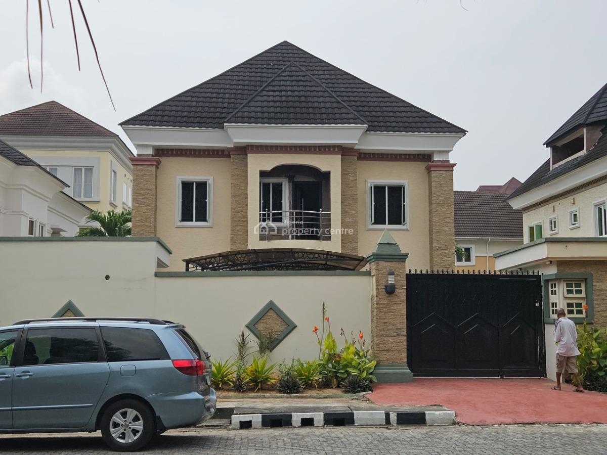 Four Bedroom Detached House with 2 Rooms Bq and Swimming Pool, 5th Avenue, Banana Island, Ikoyi, Lagos, Detached Duplex for Sale