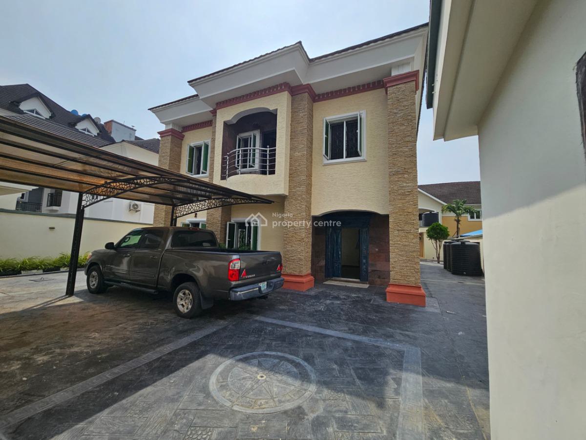 Four Bedroom Detached House with 2 Rooms Bq and Swimming Pool, 5th Avenue, Banana Island, Ikoyi, Lagos, Detached Duplex for Sale