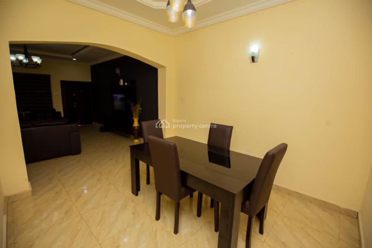 Clean Fully Furnished 3 Bedroom Flat, Tarred Rd, By Zartech, Wuye, Abuja, Flat / Apartment for Rent