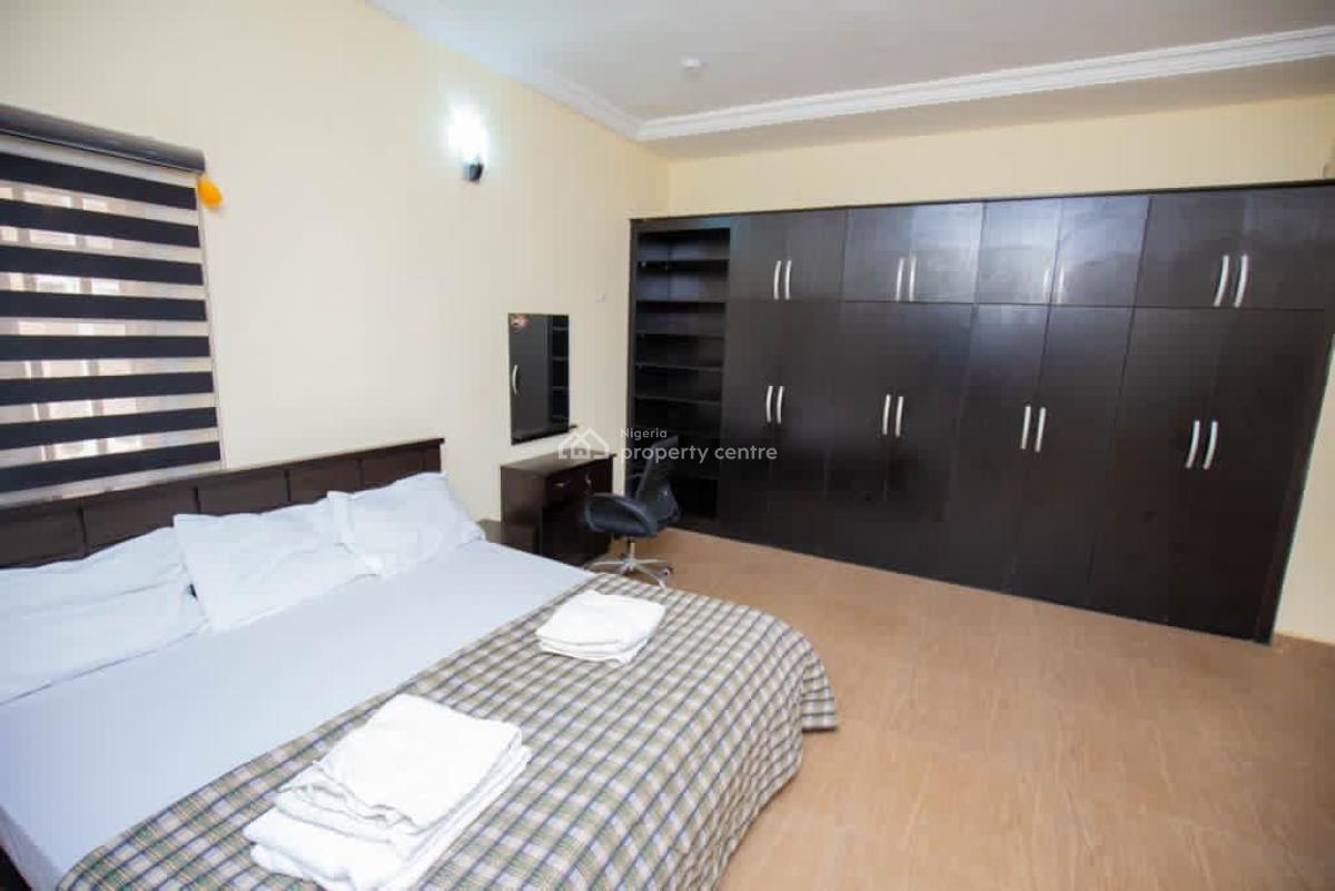 Clean Fully Furnished 3 Bedroom Flat, Tarred Rd, By Zartech, Wuye, Abuja, Flat / Apartment for Rent