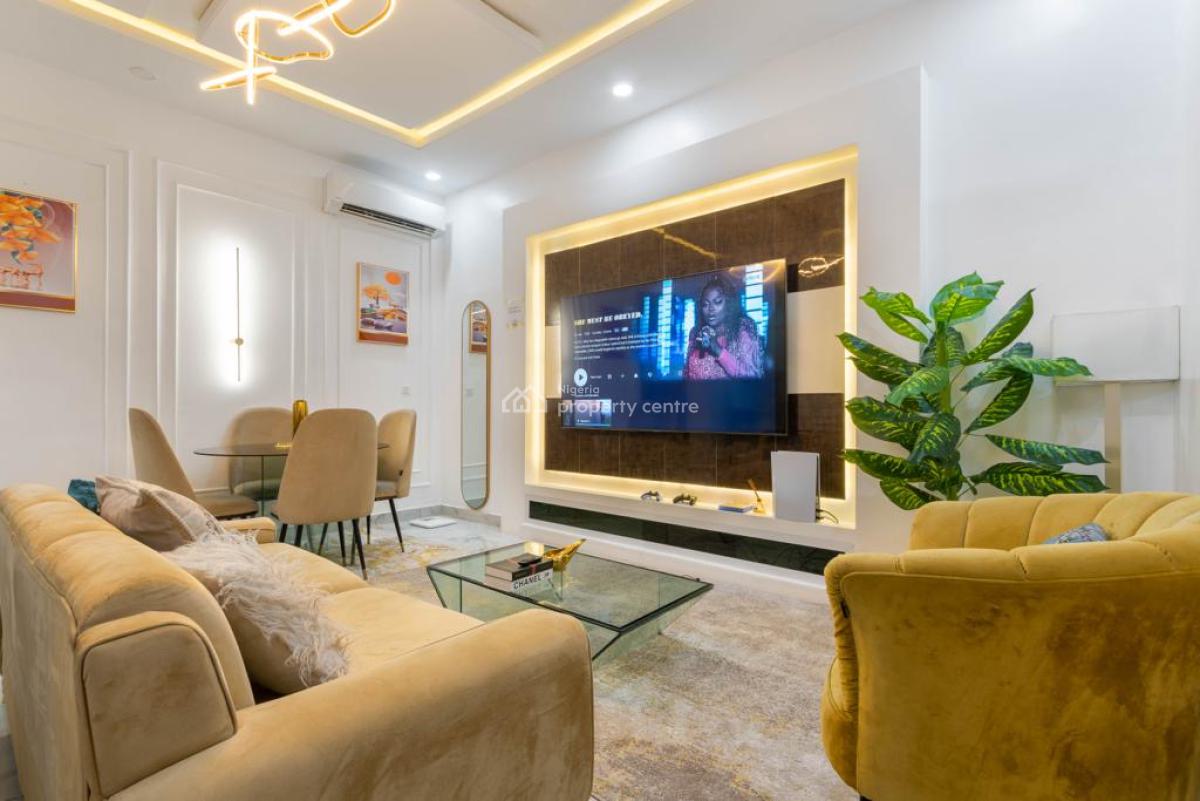 Luxury 3 Bedroom Terrace Apartment with Ps5, Pool, Snooker Board, Gym,, Lekki Phase 1, Lekki, Lagos, Flat / Apartment Short Let