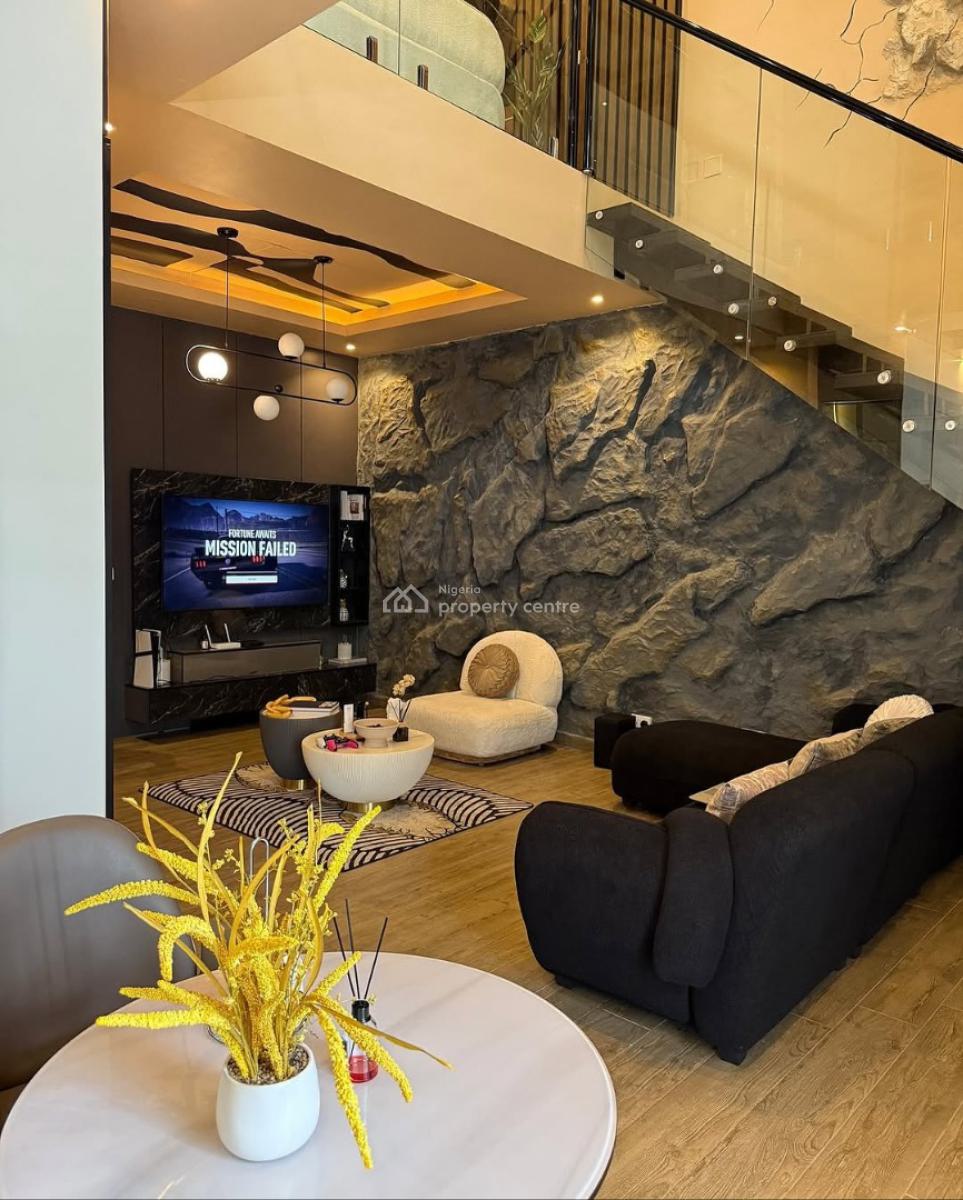 Luxurious 1 Bedroom Duplex Loft, in a Secure Estate with Pool, Lekki Phase 1, Lekki, Lagos, Flat / Apartment Short Let