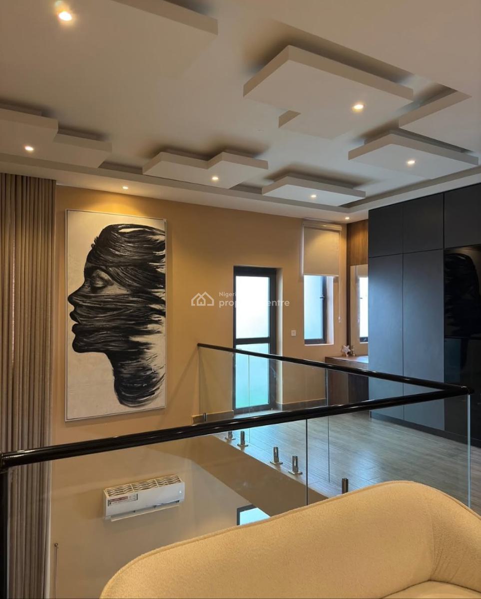 Luxurious 1 Bedroom Duplex Loft, in a Secure Estate with Pool, Lekki Phase 1, Lekki, Lagos, Flat / Apartment Short Let