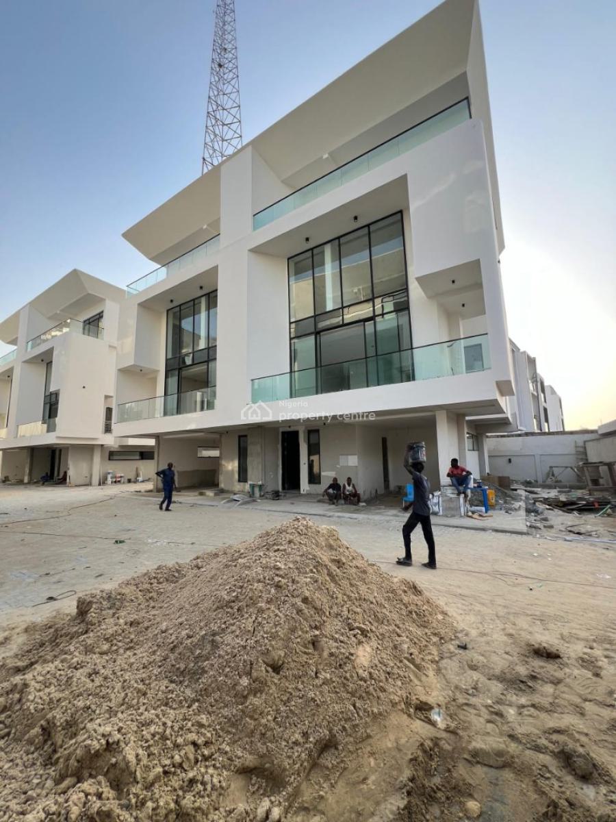 Brand New 4 Bedroom Semi Detached Duplex with Bq, Elevator , Fitted Kitchen, Parkview, Ikoyi, Lagos, Semi-detached Duplex for Sale