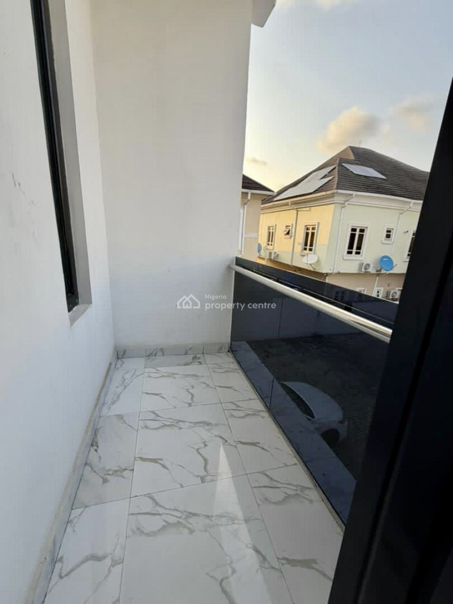 Newly Built Exquisite 2 Bedroom Terrace Duplex with Bq, Chevron, Lekki, Lagos, Terraced Duplex for Sale