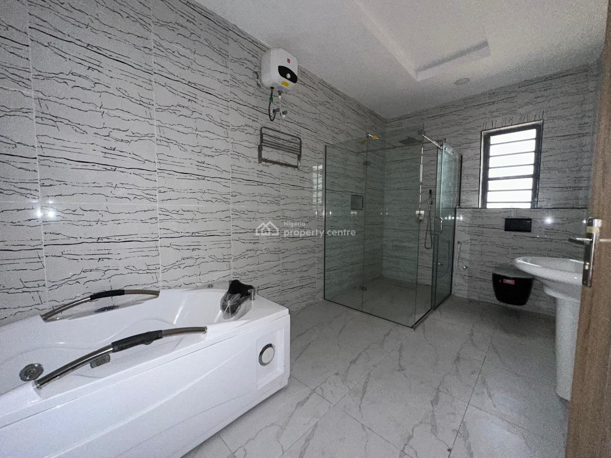 Luxury & Newly Built 5 Bedroom Duplex with a Room Bq, Gra Phase 1, Magodo, Lagos, Semi-detached Duplex for Rent