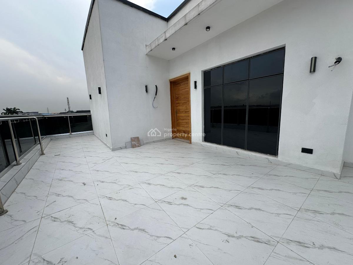 Luxury & Newly Built 5 Bedroom Duplex with a Room Bq, Gra Phase 1, Magodo, Lagos, Semi-detached Duplex for Rent