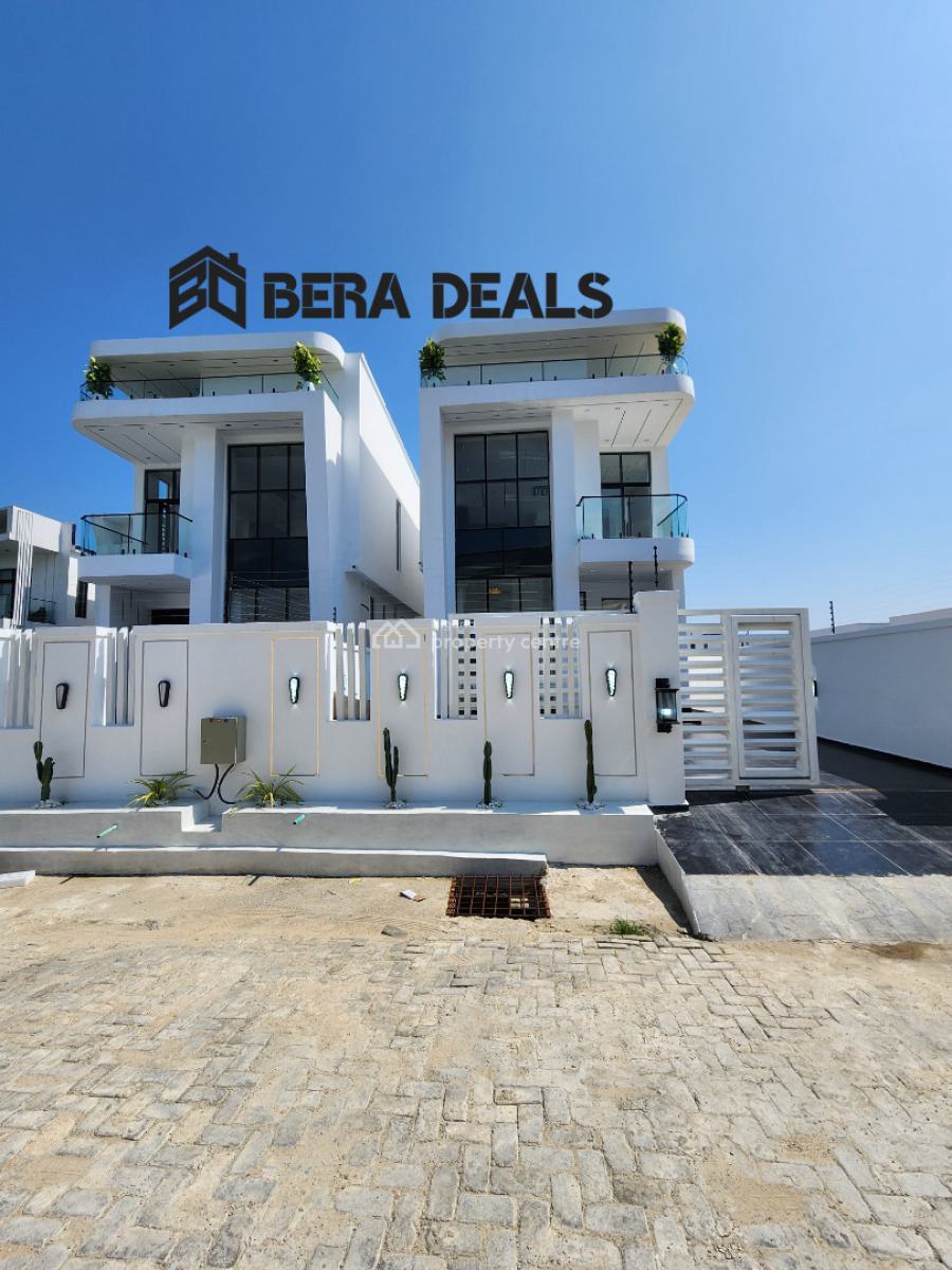 Newly Built Contemporary Five(5) Bedroom House, Ikota, Lekki, Lagos, Detached Duplex for Sale