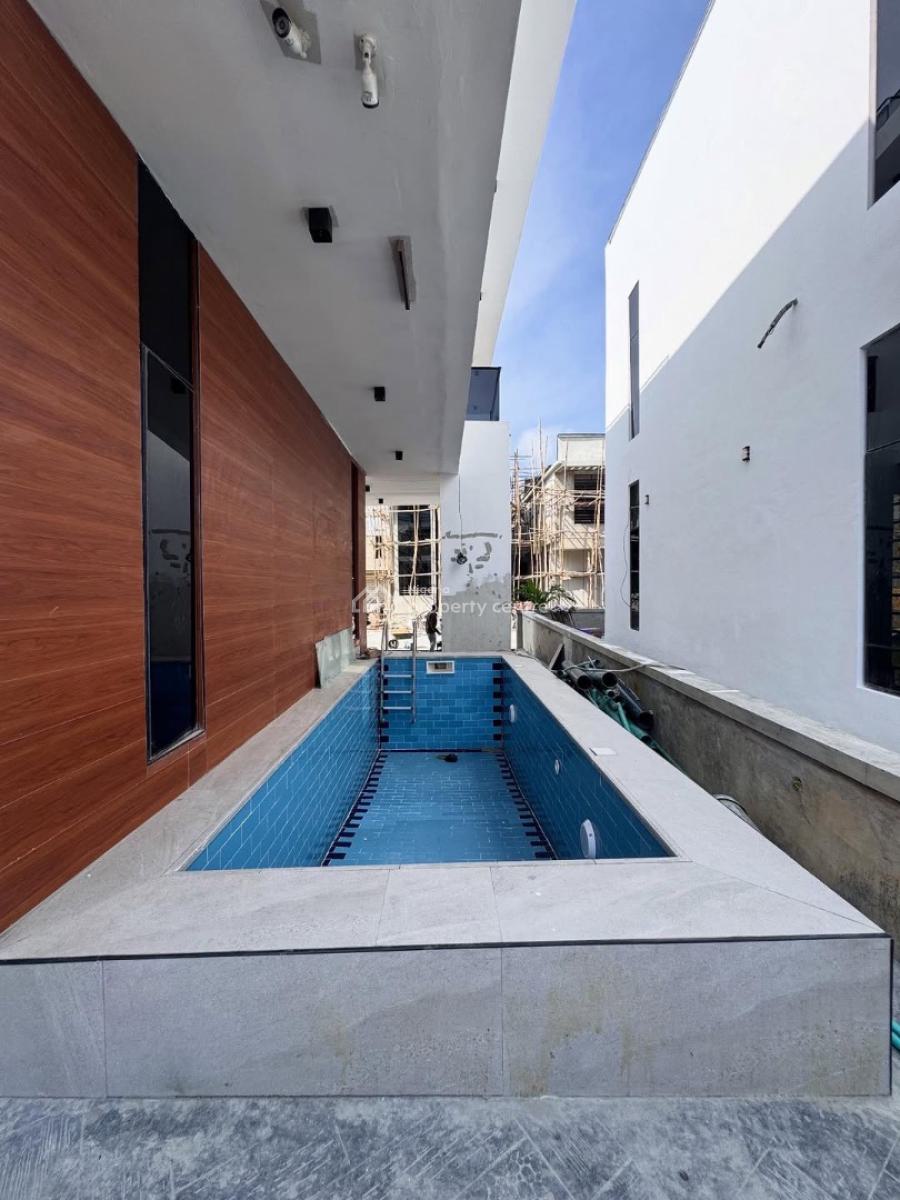 Newly Built 5 Bedroom Detached Duplex with Pool, Elevator and Bq, 2nd Toll Gate, Lekki, Lagos, Detached Duplex for Sale