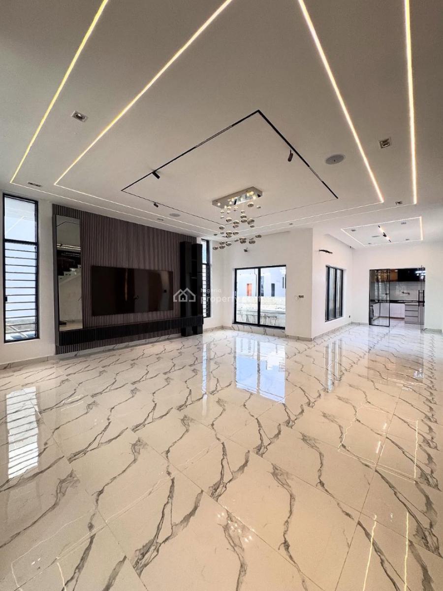 Newly Built 5 Bedroom Detached Duplex with Pool, Elevator and Bq, 2nd Toll Gate, Lekki, Lagos, Detached Duplex for Sale