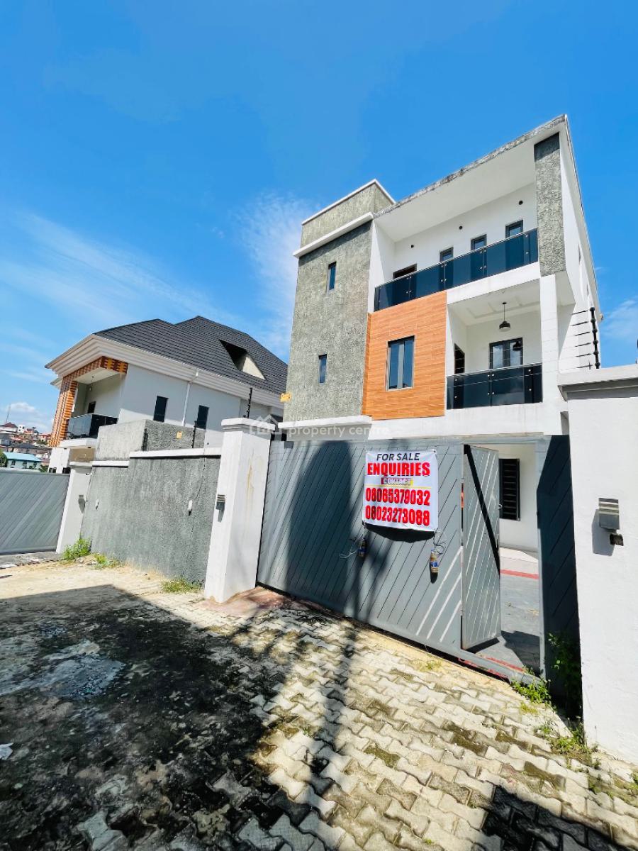 Elegant 5 Bedrooms Fully Detached Duplex with Bq, Gra Phase 2, Magodo, Lagos, Detached Duplex for Sale