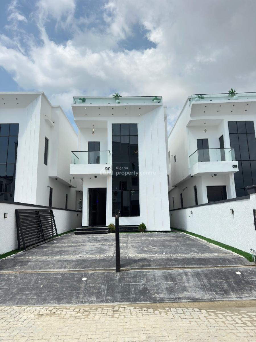 Elegant Luxury 5 Bedroom Detached Duplex with a Swimming Pool and Bq, Lekki, Lagos, Detached Duplex for Sale