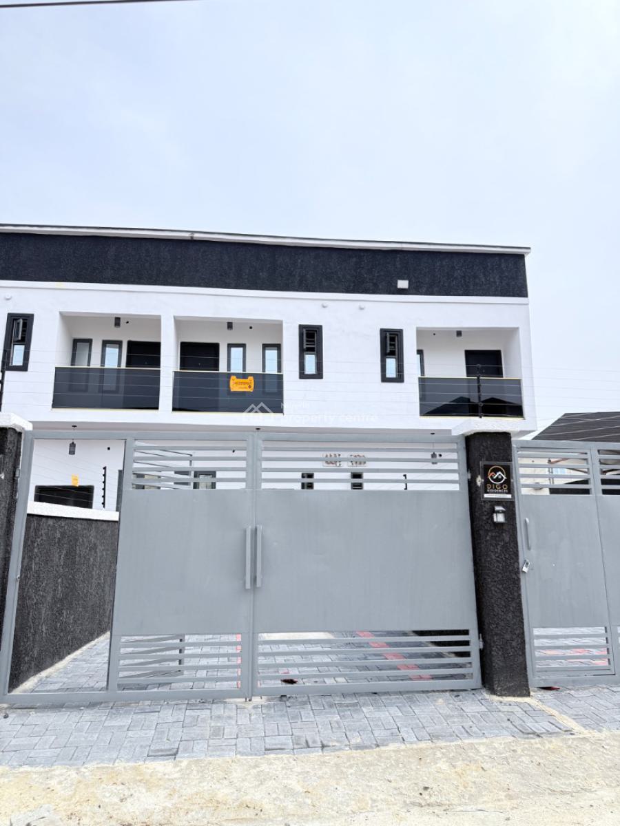 2 Bedrooms Terraced Duplex with Bq (self Compound), Sangotedo, Ajah, Lagos, Terraced Duplex for Sale