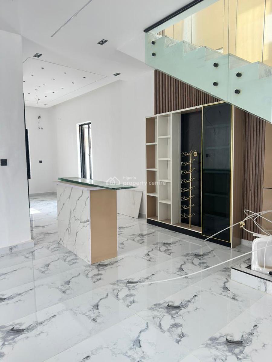 Spacious Luxury 5 Bedroom Detached Duplex with a Swimming Pool and Bq, Ikota, Lekki, Lagos, Detached Duplex for Sale