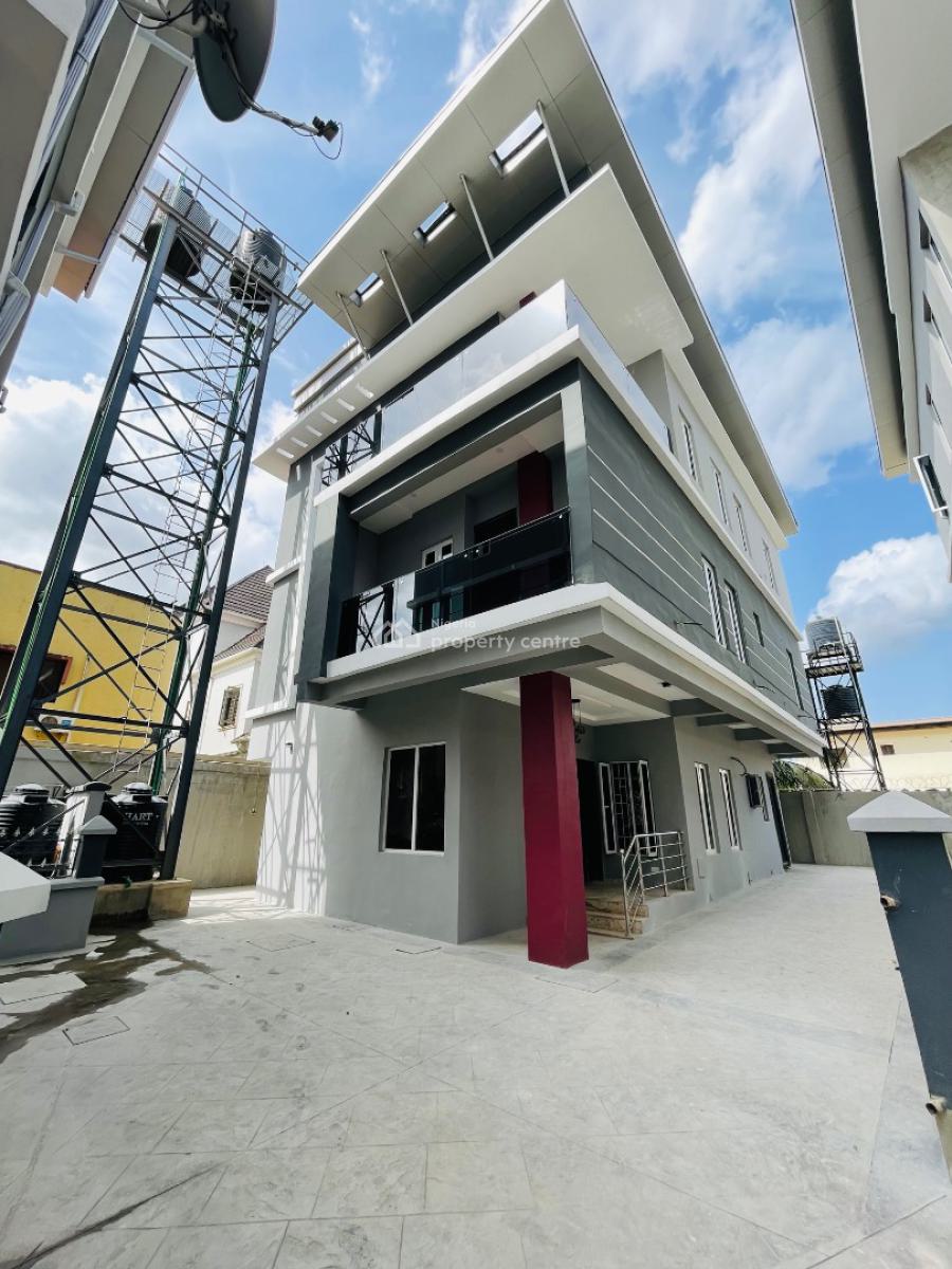 Architecturally Designed 5 Bedrooms Detached Duplex Plus  2 Living Room, Gra Phase 2, Magodo, Lagos, Detached Duplex for Sale