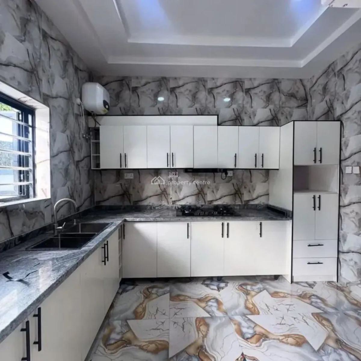 Semi Furnished 4 Bedrooms Duplex, Shell Cooperative Estate, Eliozu - Eneka Link Road, Port Harcourt, Rivers, Semi-detached Duplex for Sale