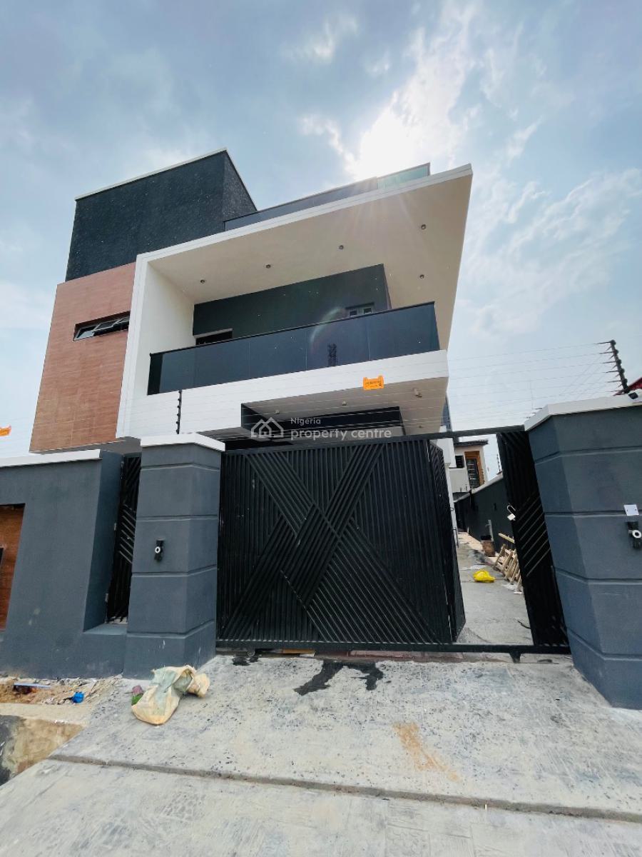 Smartly Newly Built 5 Bedroom Detached Duplex with Cinema, Majestically Built Home with Cinema, Terrace in a Secured Location, Gra Phase 1, Magodo, Lagos, Detached Duplex for Sale