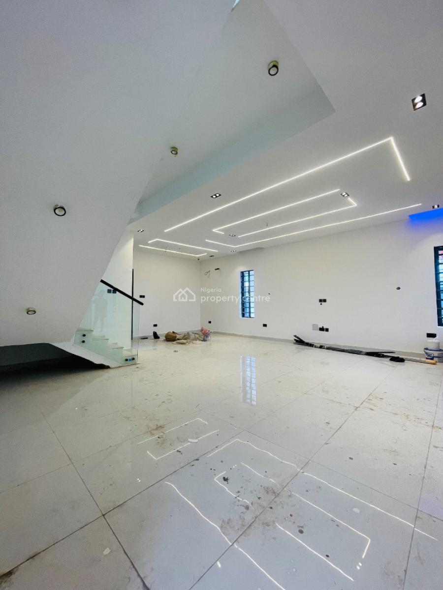 Smartly Newly Built 5 Bedroom Detached Duplex with Cinema, Majestically Built Home with Cinema, Terrace in a Secured Location, Gra Phase 1, Magodo, Lagos, Detached Duplex for Sale