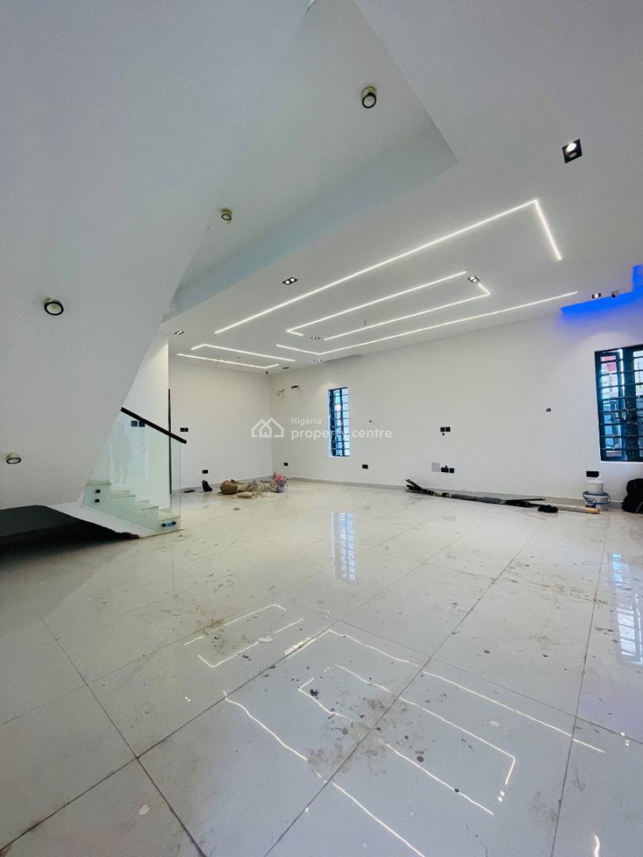 Smartly Newly Built 5 Bedroom Detached Duplex with Cinema, Majestically Built Home with Cinema, Terrace in a Secured Location, Gra Phase 1, Magodo, Lagos, Detached Duplex for Sale