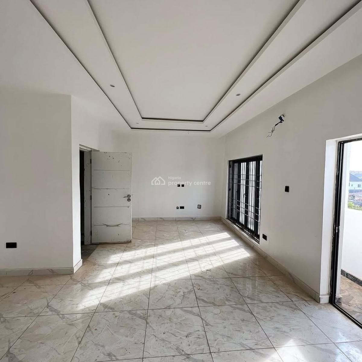 New Listing. Newly Built 4 Bedrooms Terrace with 1 Room Boys Quarters, Kado, Abuja, Terraced Duplex for Sale