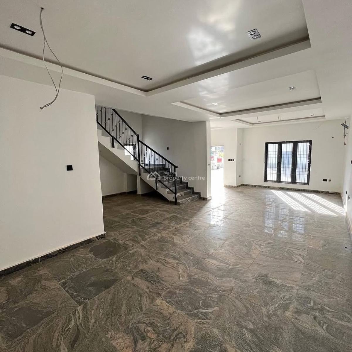 New Listing. Newly Built 4 Bedrooms Terrace with 1 Room Boys Quarters, Kado, Abuja, Terraced Duplex for Sale