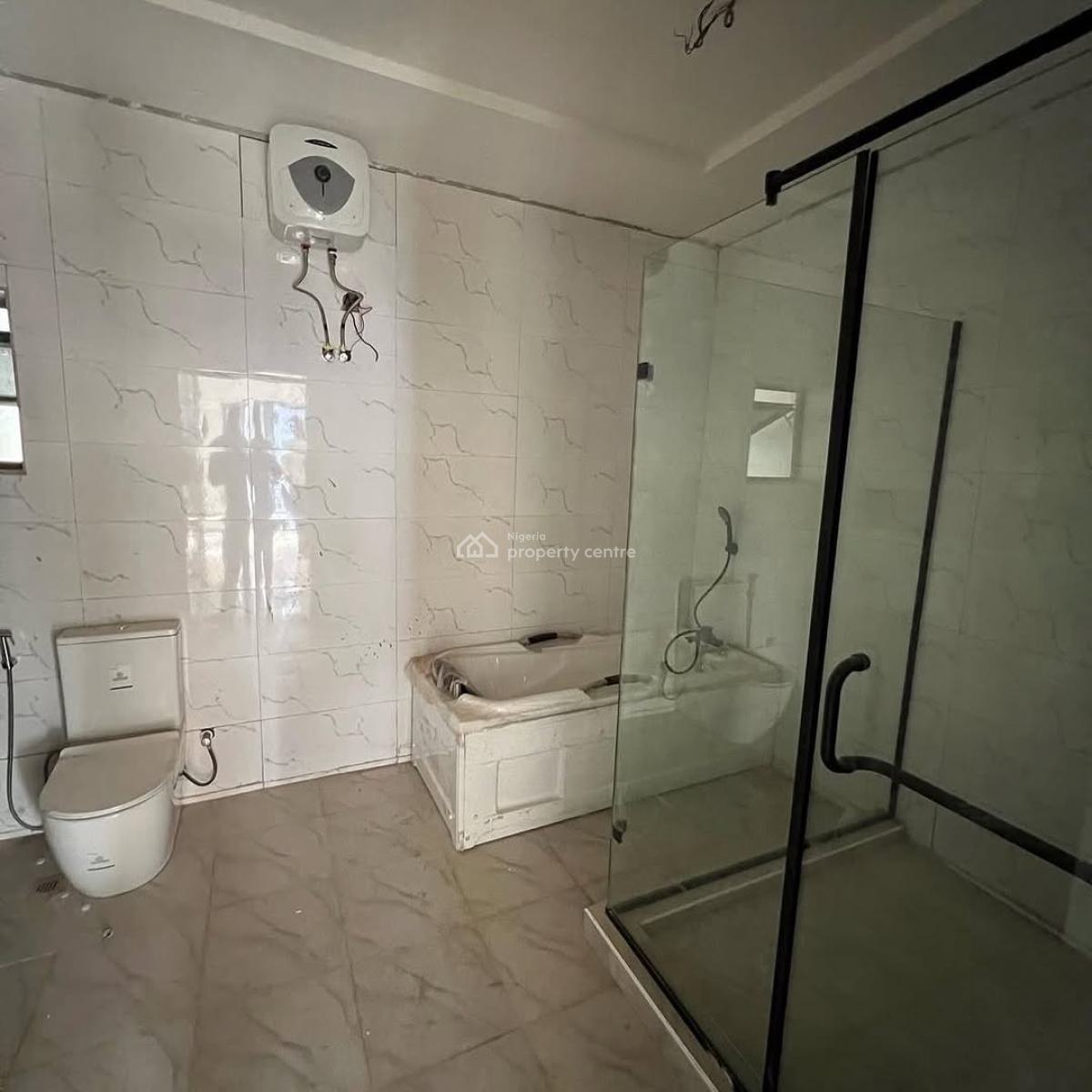 New Listing. Newly Built 4 Bedrooms Terrace with 1 Room Boys Quarters, Kado, Abuja, Terraced Duplex for Sale