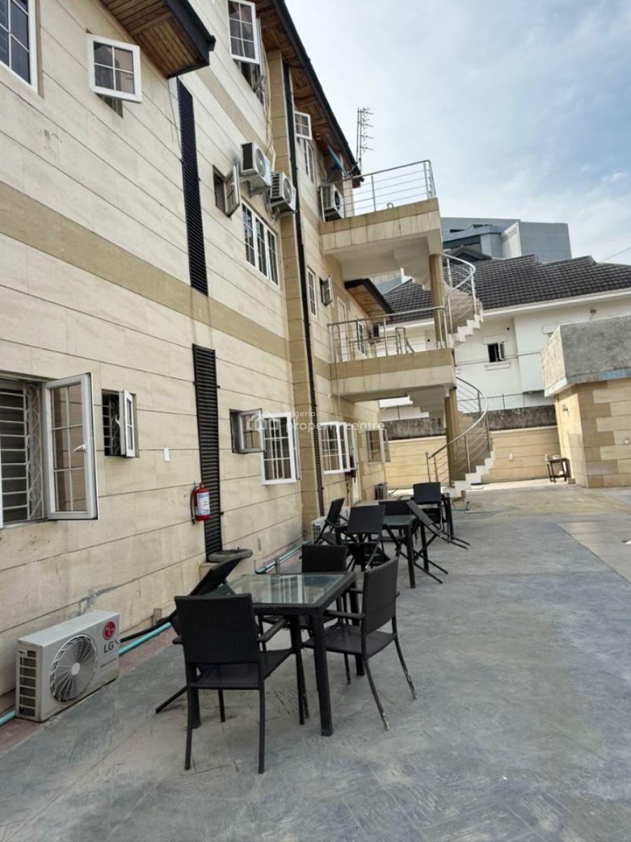 Fully Furnished 16 Rooms Guest House with Pool & Ample Parking Space, Oniru, Victoria Island (vi), Lagos, Hotel / Guest House for Rent