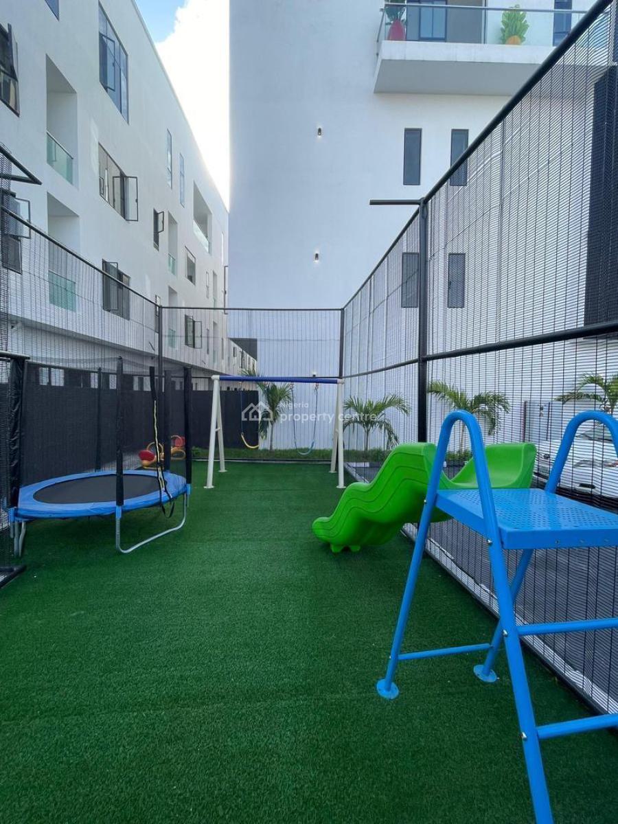 Luxurious 4 Bedrooms Terraced Duplex with Bq, Communal Gym and Pool, Ikate, Lekki, Lagos, Terraced Duplex for Sale