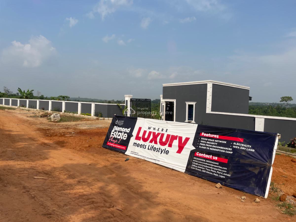 Own a Plot with C of O, Diamond Estate, Mowe Ofada, Ogun, Residential Land for Sale