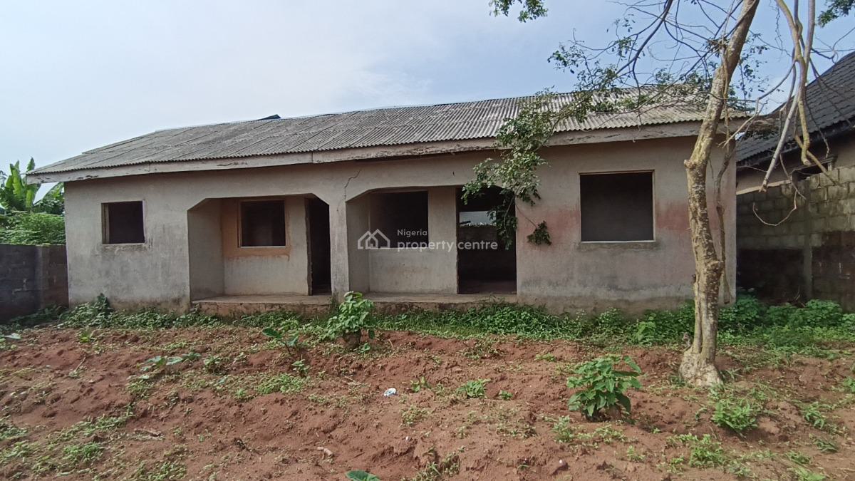 2 Nos of Room and Parlour Self Contained Fully Setback on a Full Plot, Ado-odo/ota, Ogun, Detached Bungalow for Sale