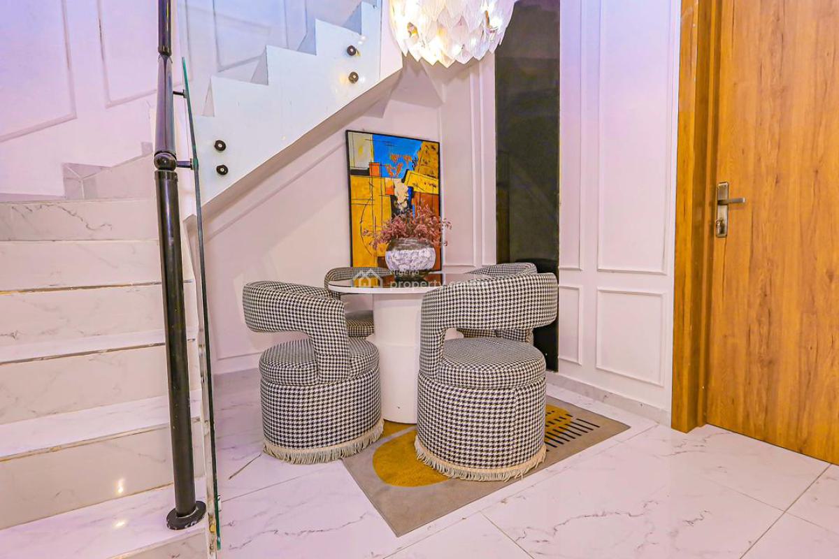 Brand New Beautifully Furnished 4 Bedroom Duplex, Orchid Road (serene and Secured Estate), Lekki, Lagos, Terraced Duplex for Rent