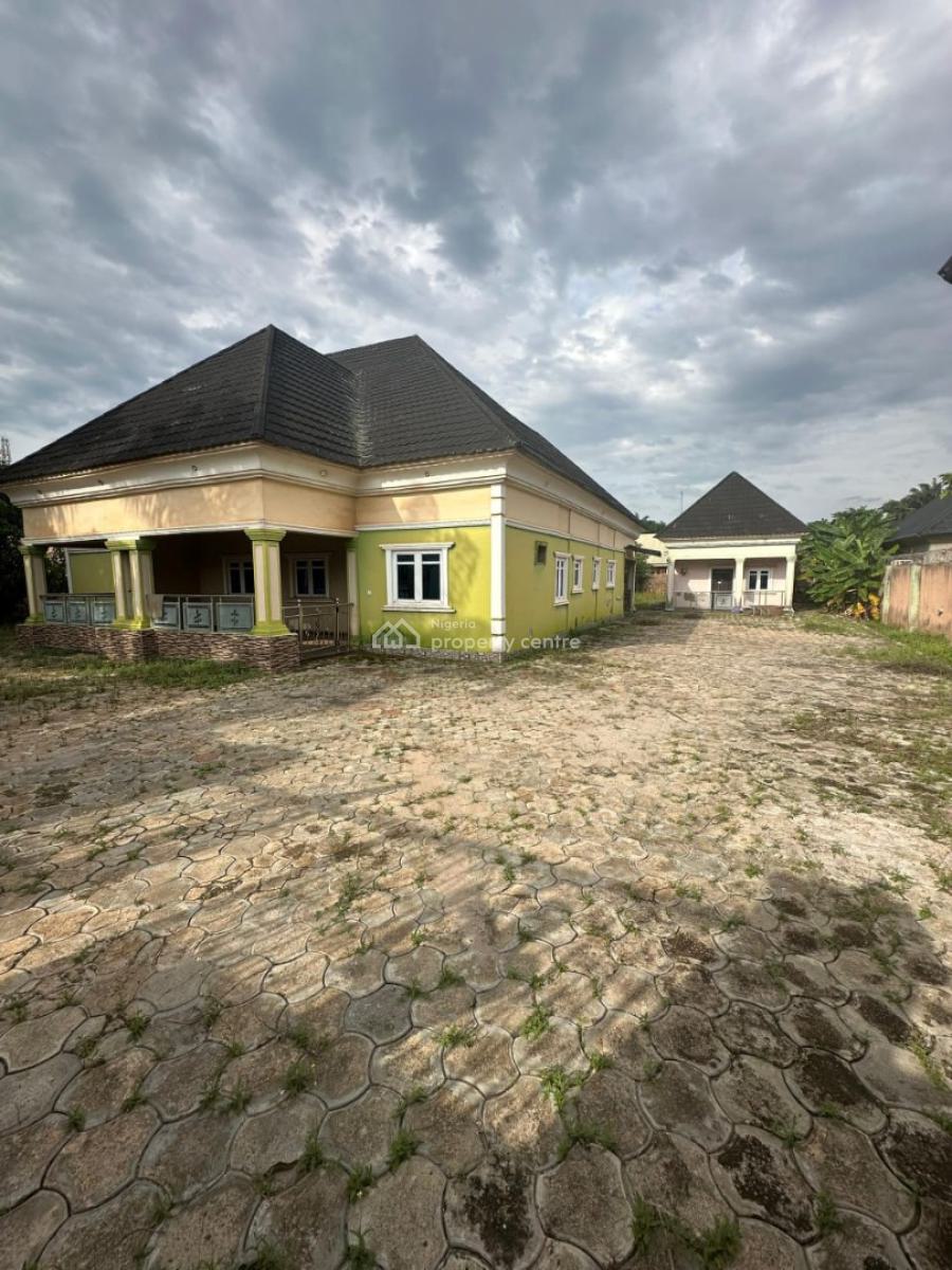 Standard  4-bedroom Bungalow + 2 Self-contain Units, Edpa Estate, Ovia South-west, Edo, House for Sale